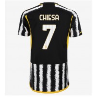 Juventus Federico Chiesa #7 Heimtrikot Frauen 2023-24 Kurzarm